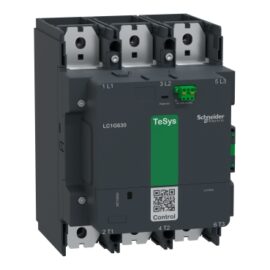 Schneider LC1G630KUEN | High power contactor, TeSys Giga, 3 pole (3NO), AC-3 <=440V 630A, standard version, 100…250V wide band AC/DC coil