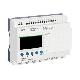 Schneider SR2A201BD | compact smart relay Zelio Logic - 20 I O - 24 V DC - no clock - display