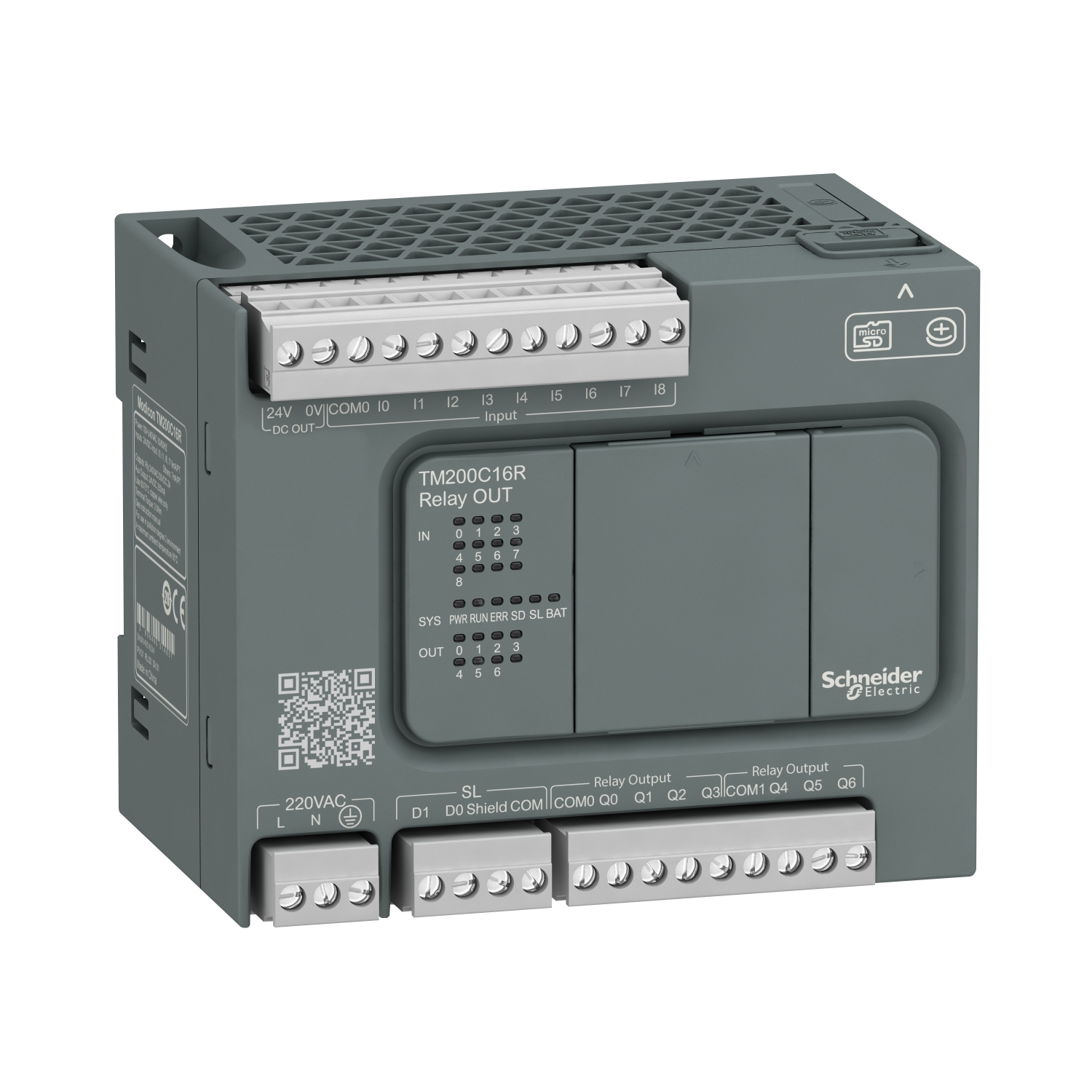 Schneider TM200C16R | controller M200 16 IO relay