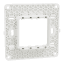 Schneider M3TB01S_E2 | Supporting Frame, Miluz E, 2 gang, white