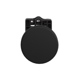 Schneider XA2EC21 | Push-button Ø22 - mushroom head Ø40 - black - 1NO