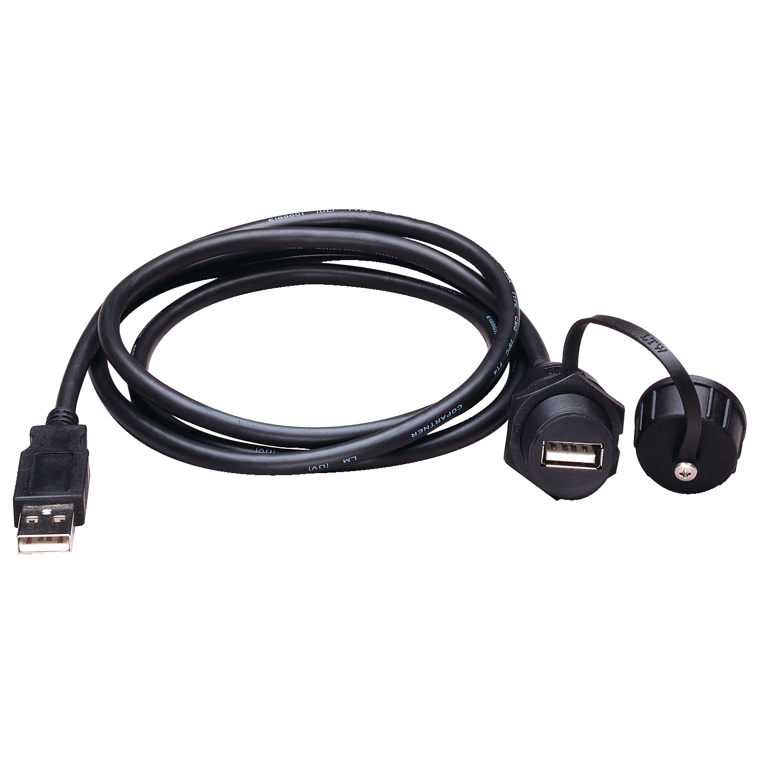 Schneider HMIZSUSBB2 | Extension cable, Harmony ST6, USB Panel mount