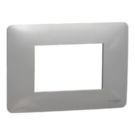 Schneider NU210330 |  Cover frame, Unica Studio, 1 gang, aluminium