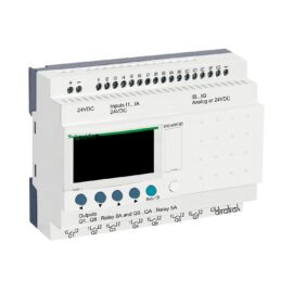 Schneider SR3B261BD |  modular smart relay Zelio Logic - 26 I O - 24 V DC - clock - display